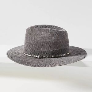 Anthropologie Cali Trimmed Rancher HAT.